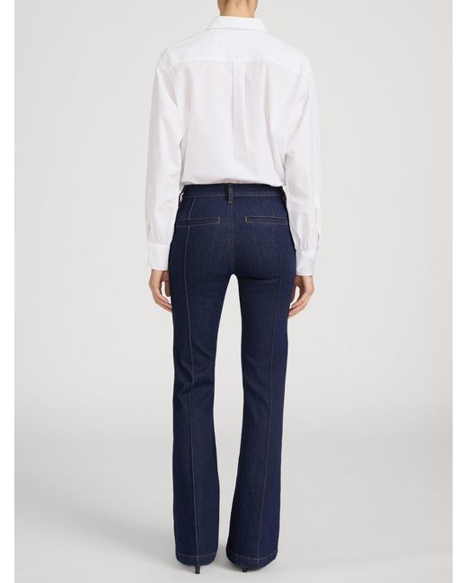FRAME Blue The Icon Trouser