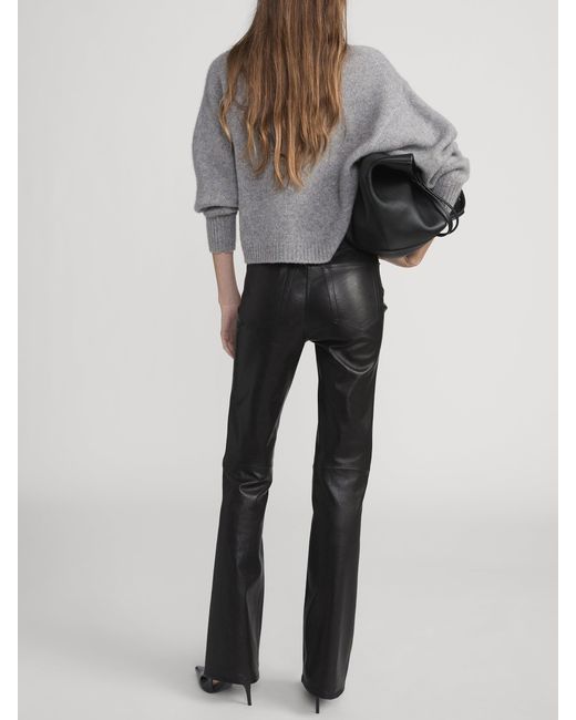 FRAME Gray The Cashmere Fleck Cardi