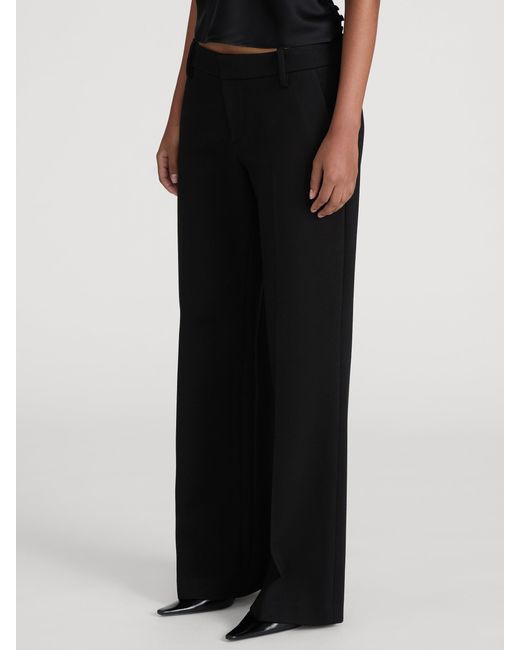 FRAME Black The Pixie Low Trouser