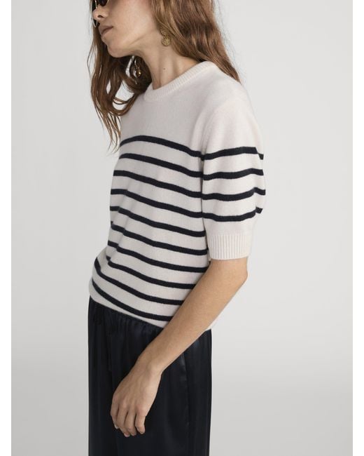 FRAME White The Cashmere Easy Crew
