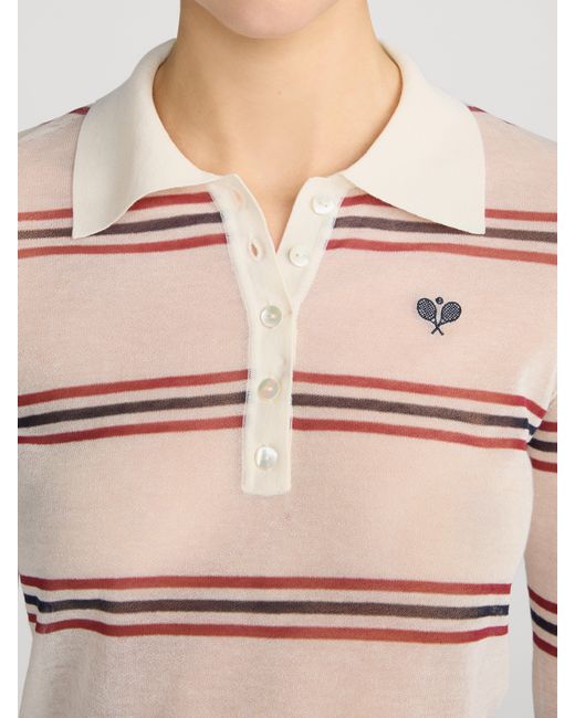 FRAME Natural The Tennis Polo