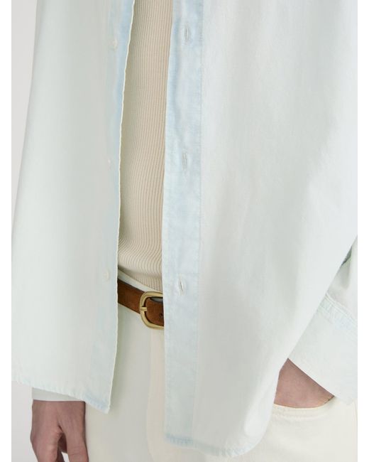 FRAME White Classic Denim Shirt for men