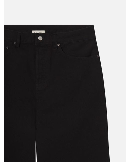 FRAME Black Baggy Jean for men