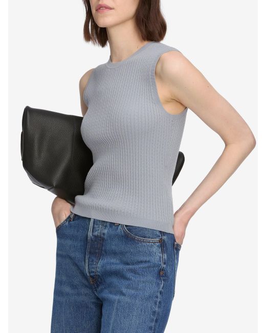 FRAME Gray The Fine Cable Tank