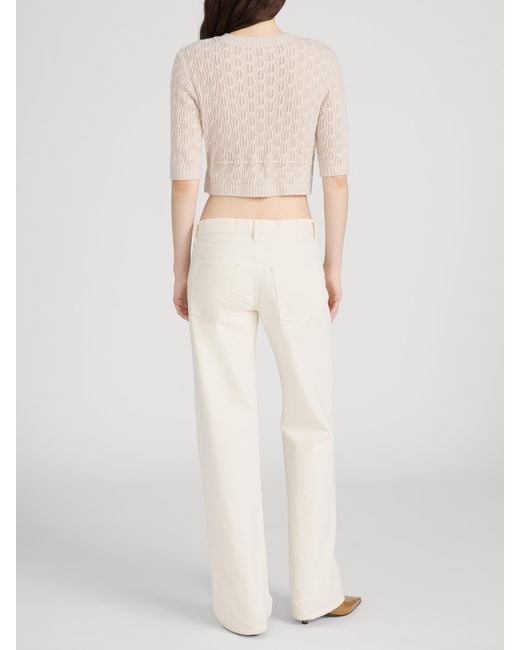 FRAME Natural The Clover Cardi