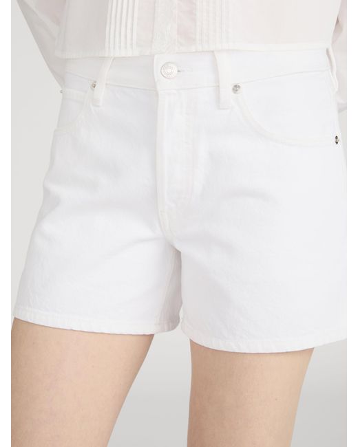 FRAME Blue The Long Hang Short