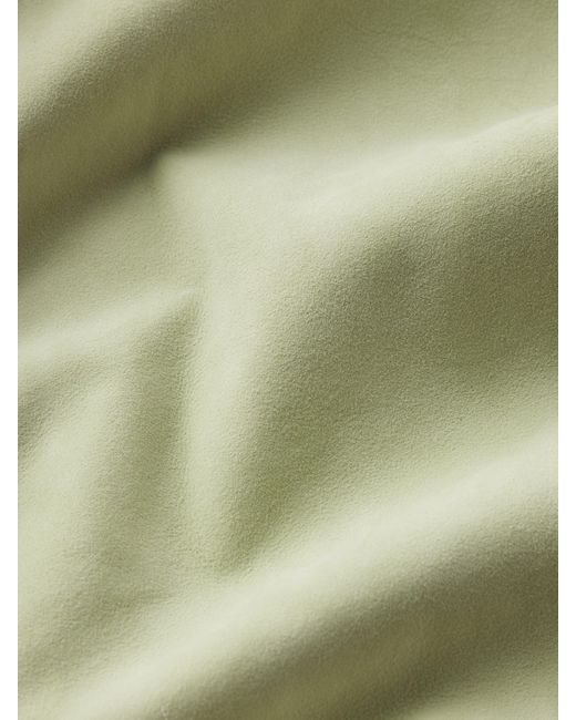 FRAME Green Suede Trucker Jacket for men