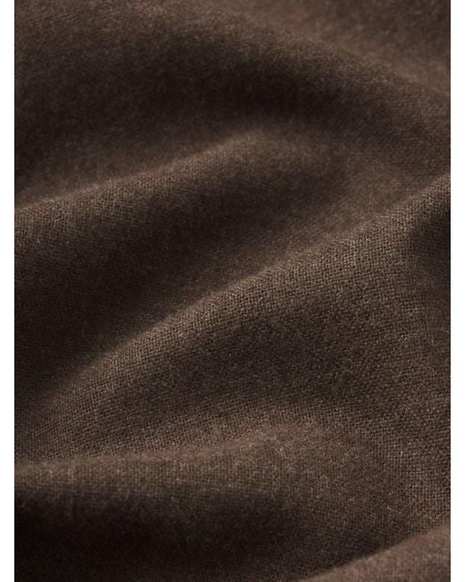 FRAME Brown Wool Blend Shirt for men