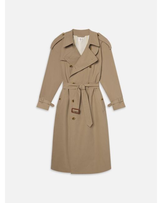 FRAME Natural Ritz Classic Trench