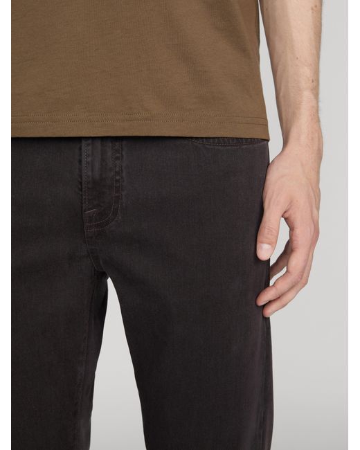 FRAME Black L'homme Slim Brushed Twill for men