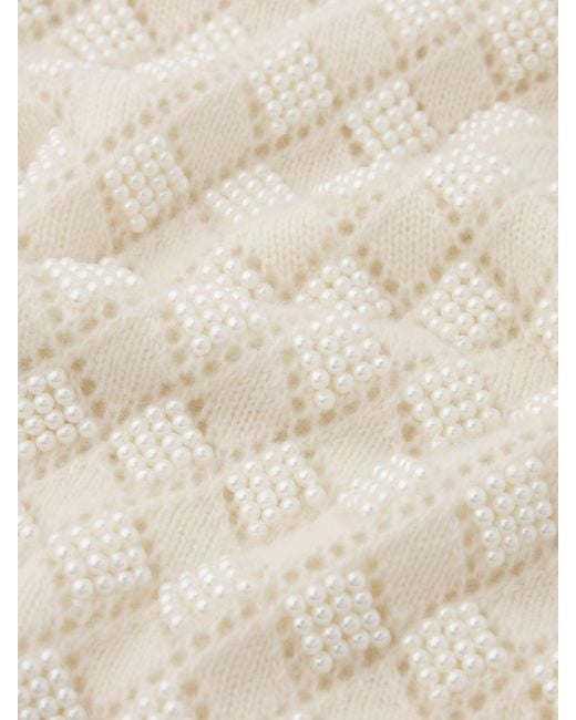FRAME White The Pearl Sweater