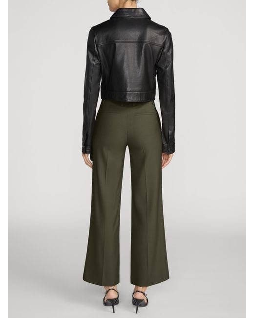 FRAME Green The Swing Trouser