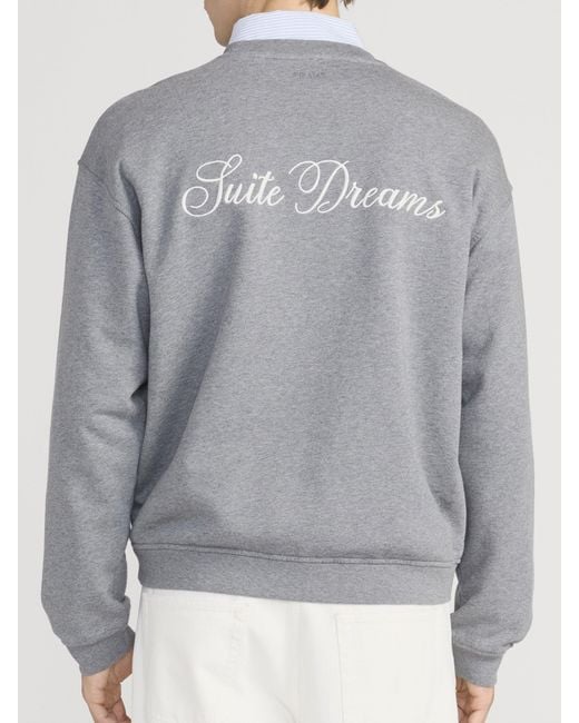 FRAME Gray Ritz Sweatshirt