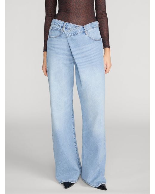 FRAME Blue The Crossover Loose