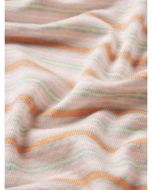FRAME Natural The Stripe Polo