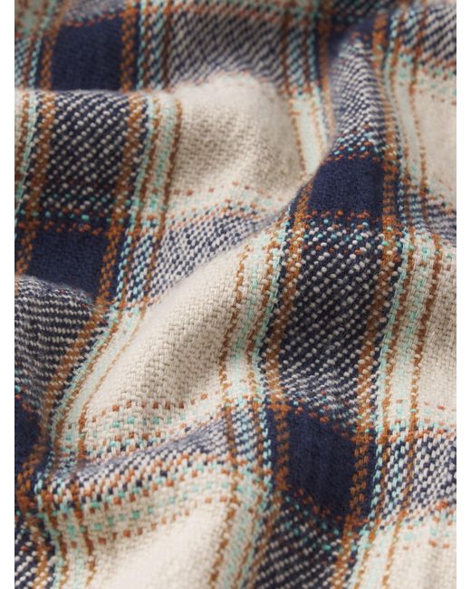 FRAME White Plaid Overshirt