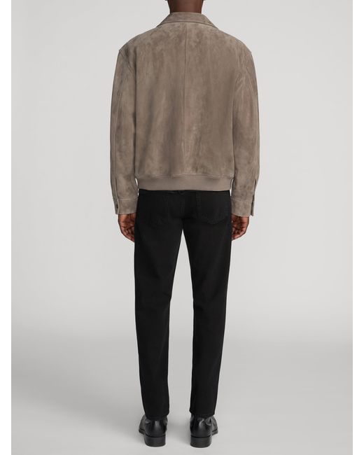 FRAME Black The Straight Jean for men