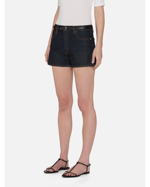 FRAME Black The Hang Short