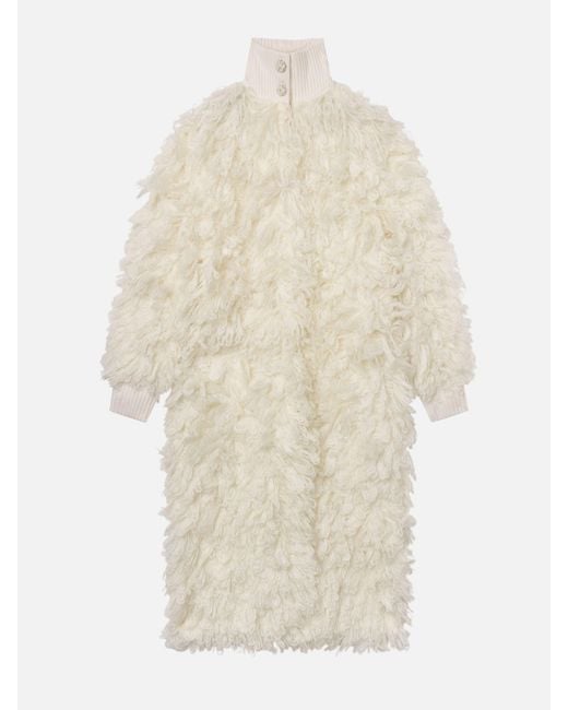 FRAME White The Shaggy Coat