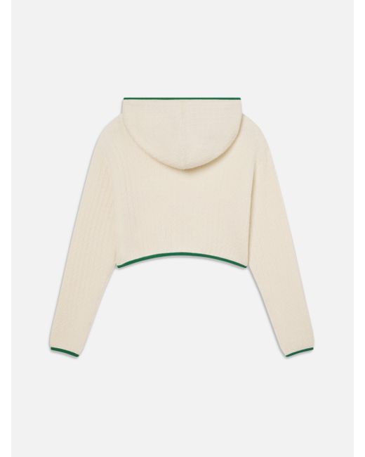 FRAME Natural The Cable Hoodie