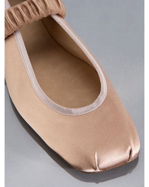 FRAME Natural Odin Ballet Flat