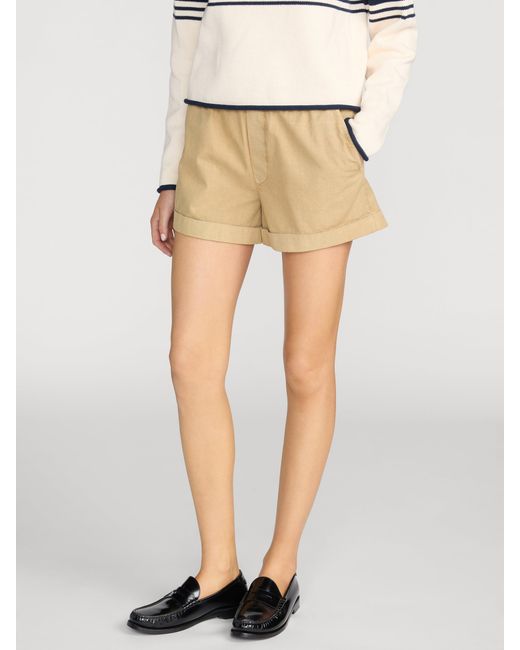 FRAME Natural Sotheby's Cuffed Short