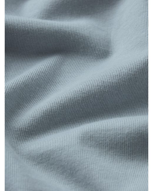 FRAME Blue Rugby Polo for men
