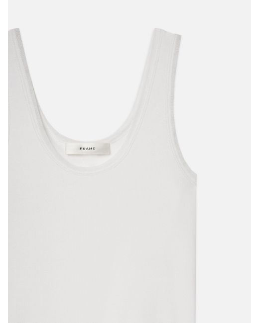FRAME White The Mesh Trim Tank