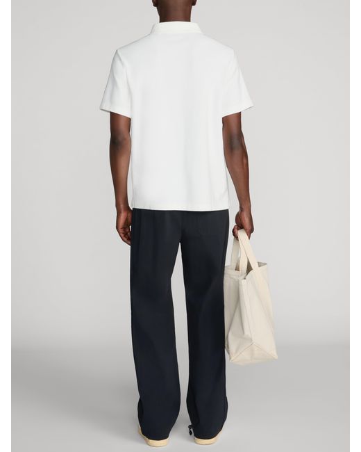 FRAME White Polo Shirt for men