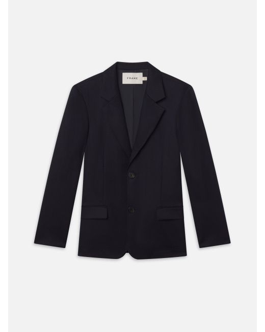 FRAME Blue Single Breasted Blazer for men