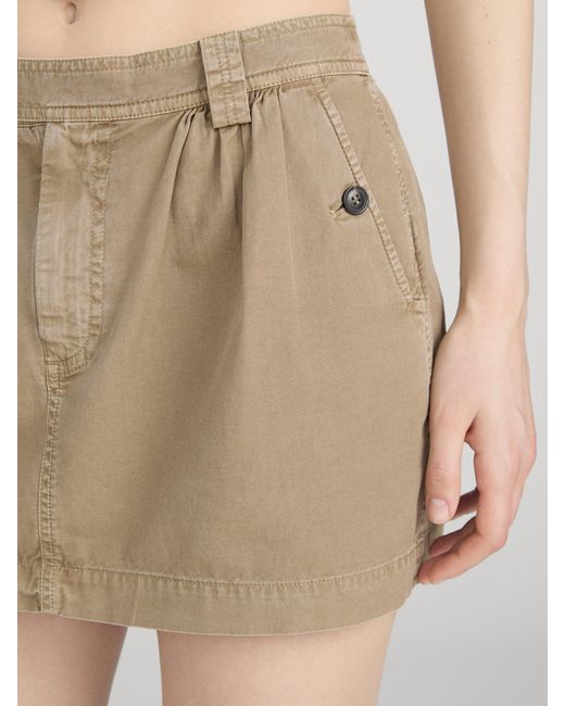 FRAME Natural The Utility Skirt