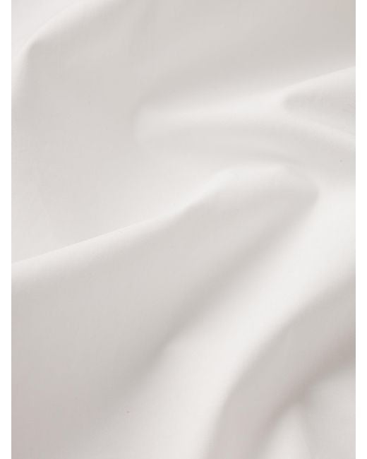 FRAME White The Keepsake Pintuck Blouse