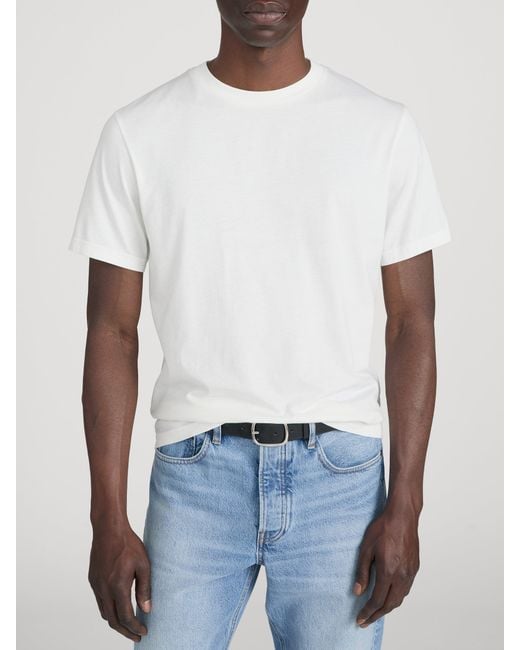 FRAME White Light Cotton Tee for men