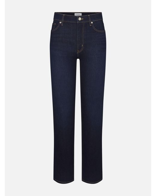 FRAME Blue Le Sleek Straight Long