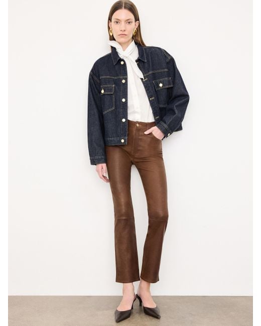 FRAME Blue The Boxy Jacket