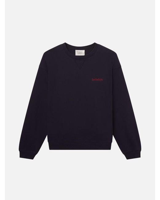 FRAME Blue Sotheby's Sweatshirt for men