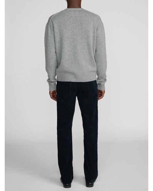 FRAME Blue Modern Straight Corduroy for men