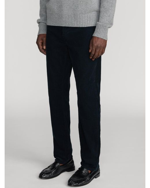 FRAME Blue Modern Straight Corduroy for men