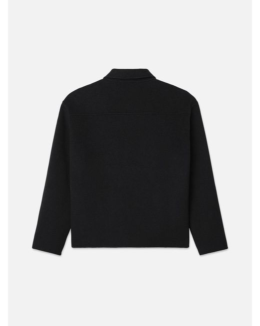 FRAME Black Ritz Wool Shirt for men