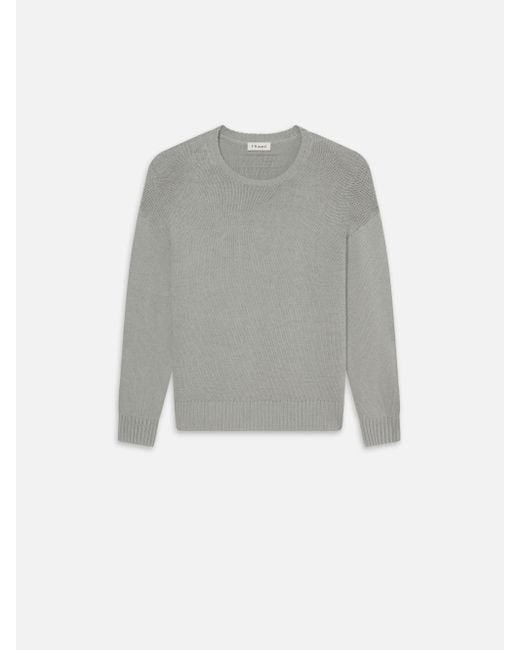 FRAME Gray Cotton Silk Sweater for men