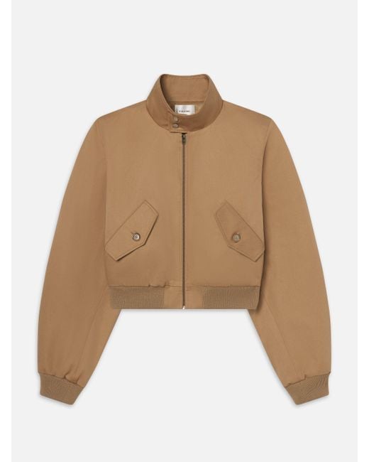 FRAME Natural The Harrington Jacket