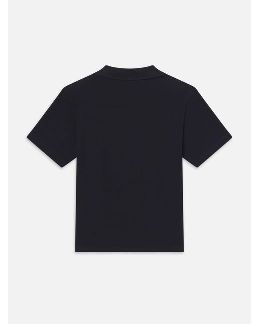 FRAME Blue Open Weave Shirt
