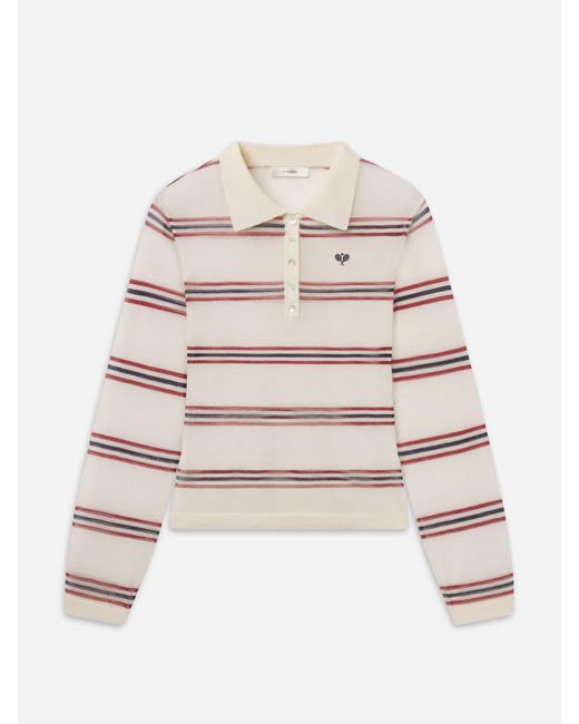 FRAME Natural The Tennis Polo