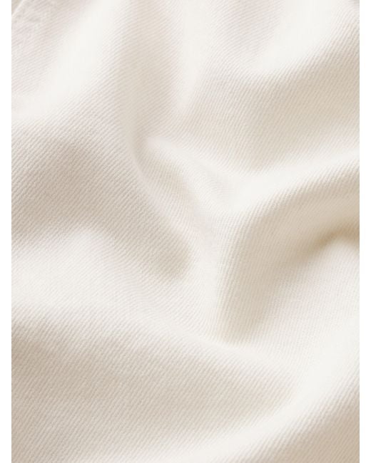 FRAME White Drawstring Shorts for men