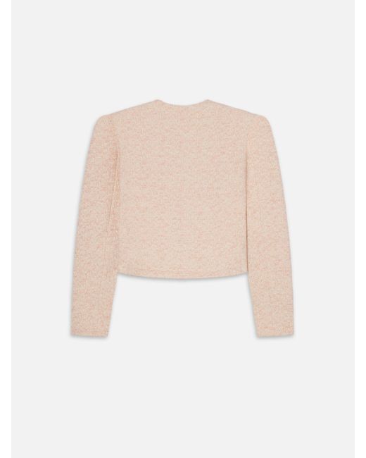 FRAME White The Tweed Jacket