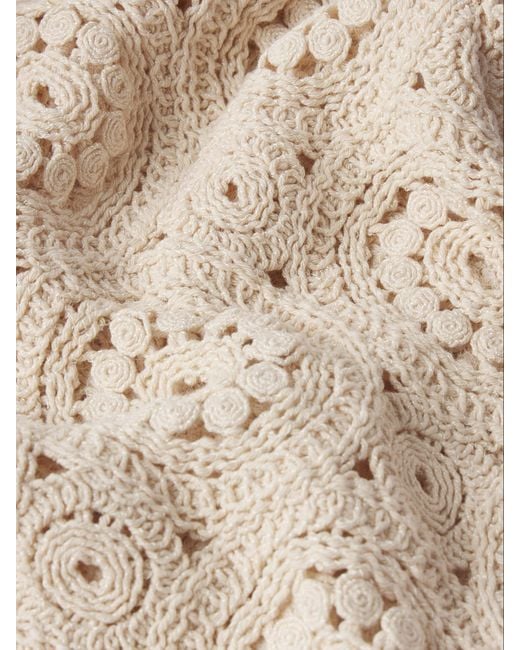 FRAME Natural The Crochet Pant