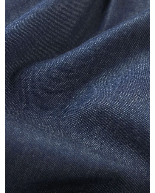FRAME Blue The Denim Utility Skirt