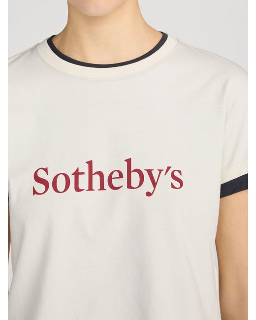 FRAME White Sotheby's Layered Tee