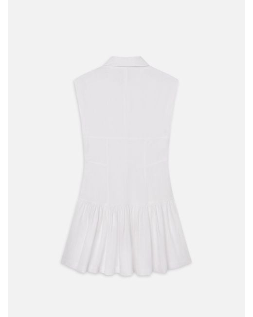 FRAME White The Linen Day Dress
