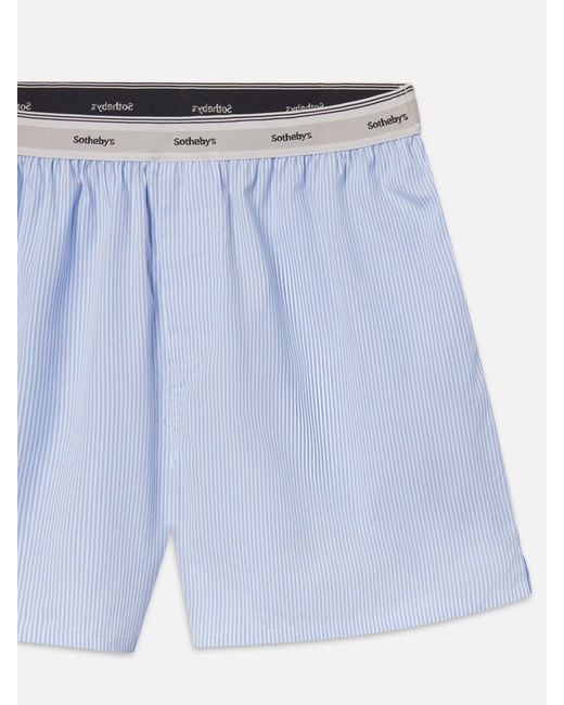 FRAME Blue Sotheby's Boxer Short